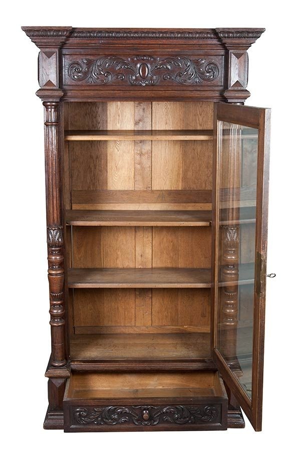 Barrister bookcases with glass doors