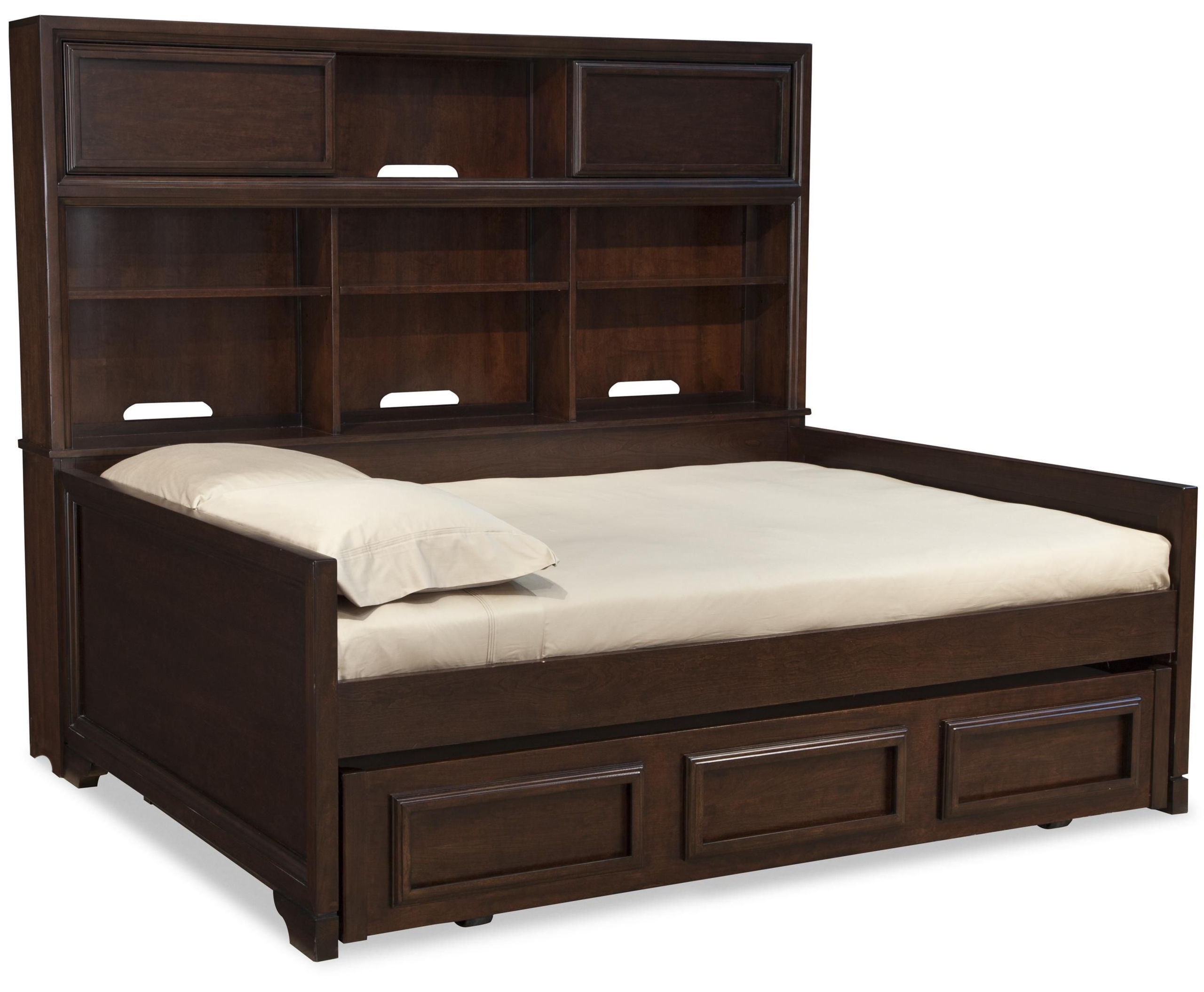 Bookcase daybed with trundle 1