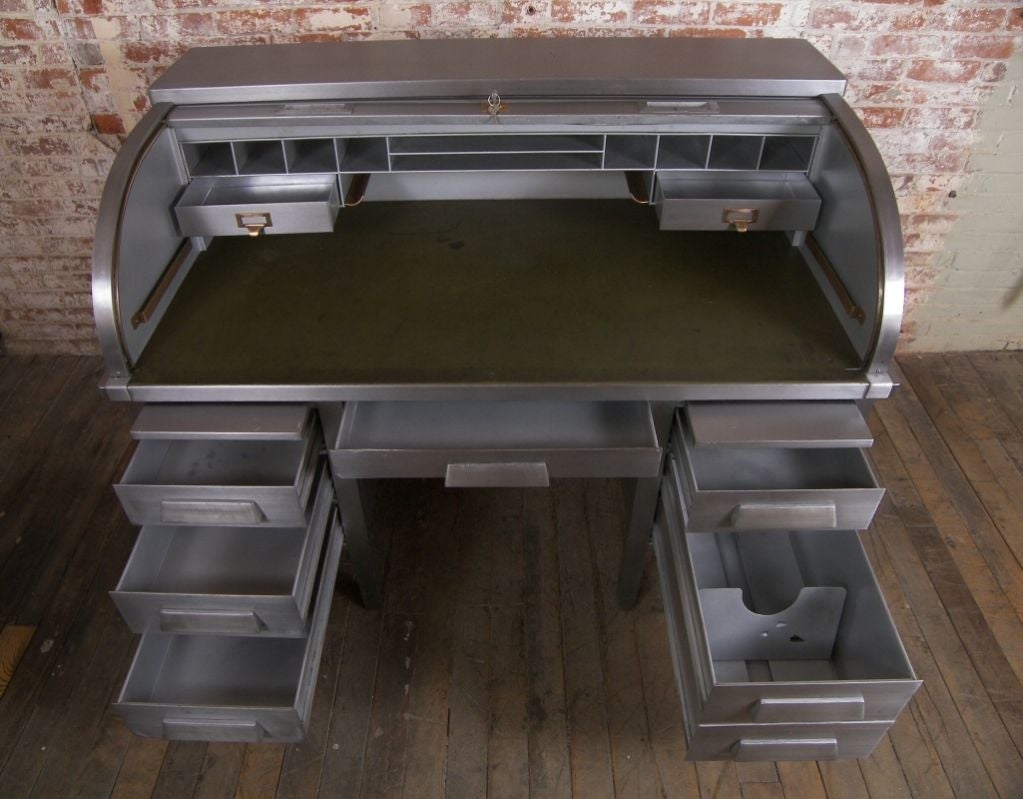 Contemporary roll top desk 2