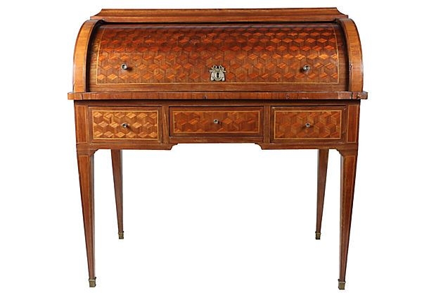 Contemporary roll top desk 3