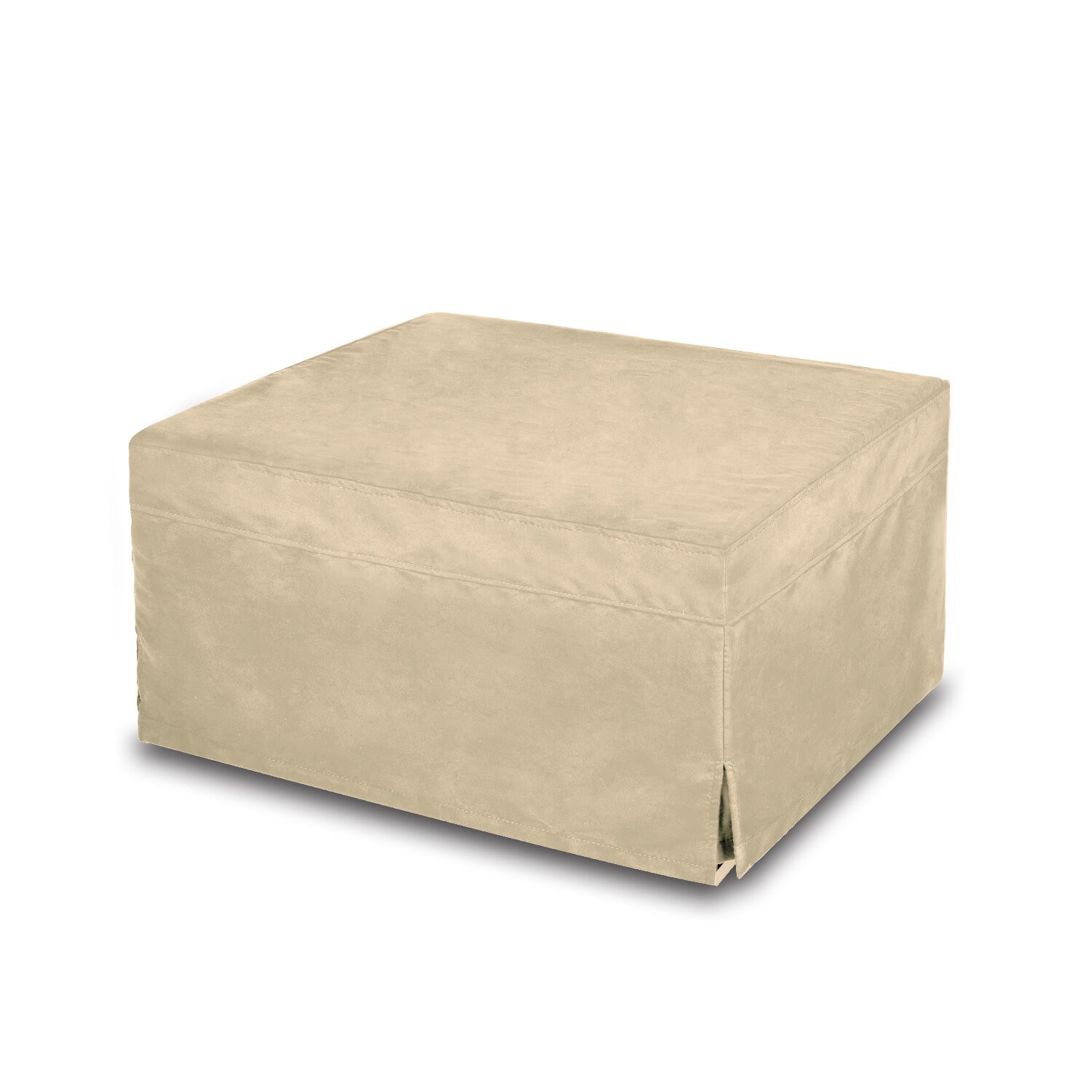 Extra wide sleeper ottoman closed