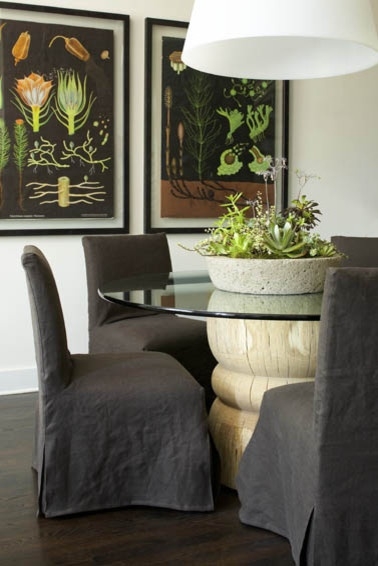 Gray slipcovers maybe cover your 2 cream ikea chairs this
