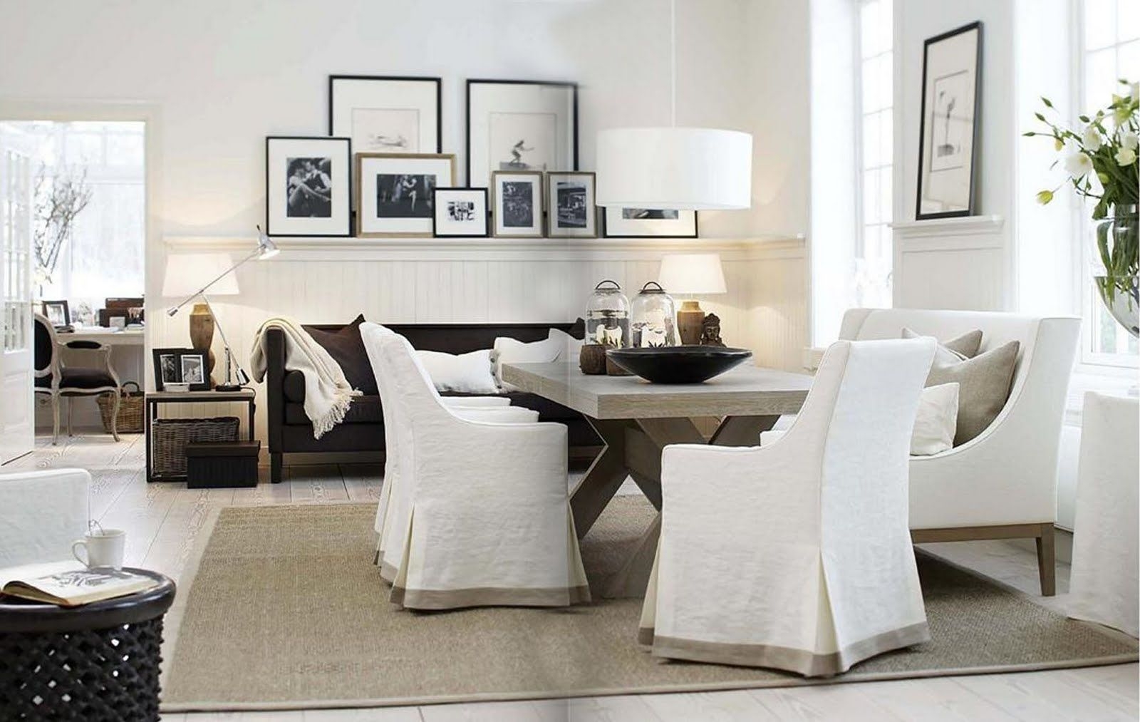 Modern dining chair covers 9