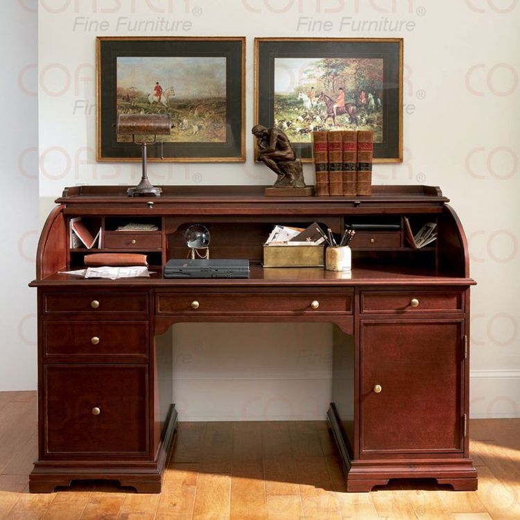 Modern roll top desk