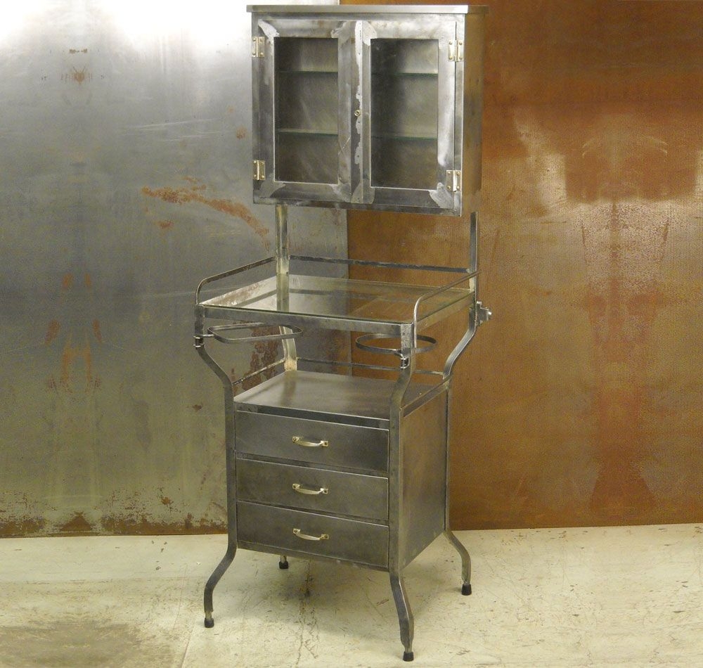 Stainless steel display cabinet