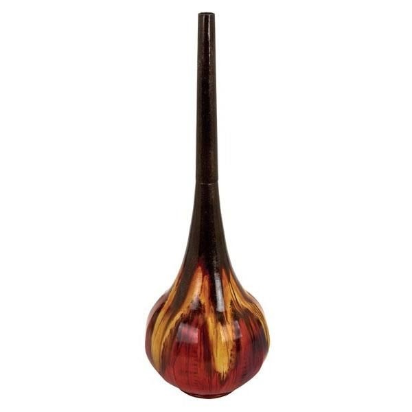 Tall 48 in red floor vase by aspire