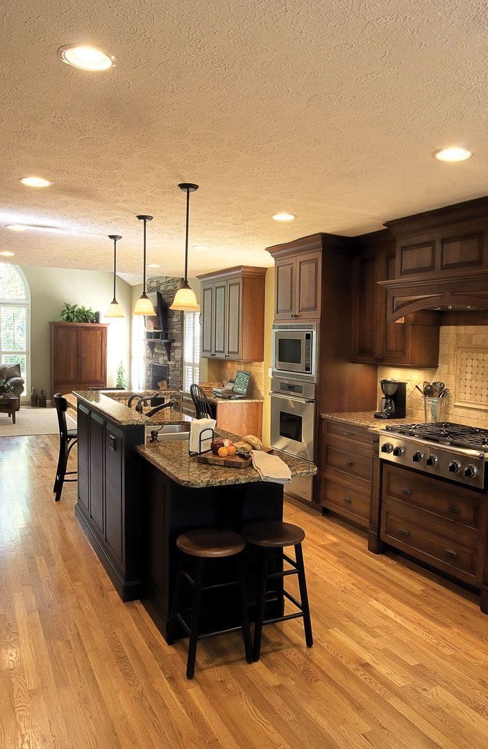 Wood microwave cabinet
