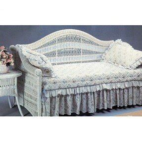 Yesteryear Wicker Alicia Daybed, Wicker, Twin