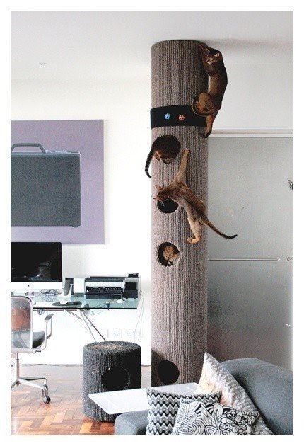Cardboard cat tree 1