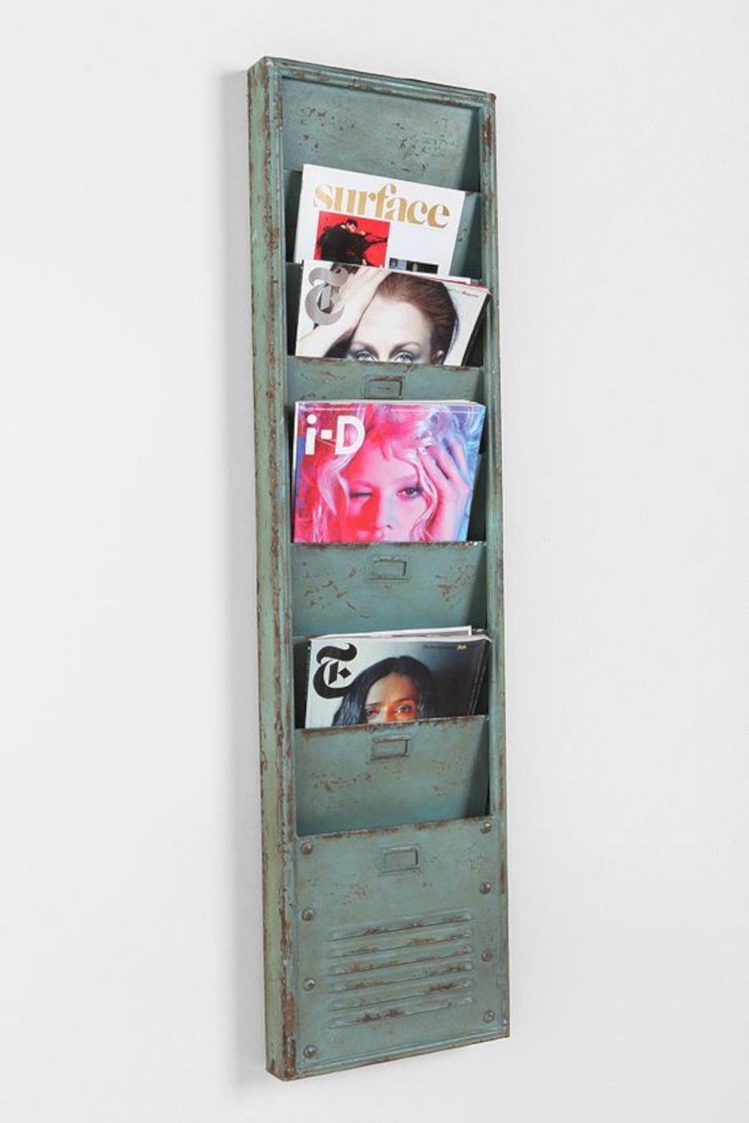 Industrial magazine rack