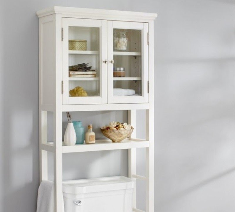 Modern over the toilet storage 1