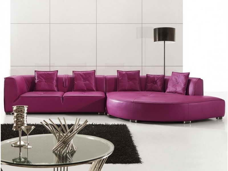 Purple couch set