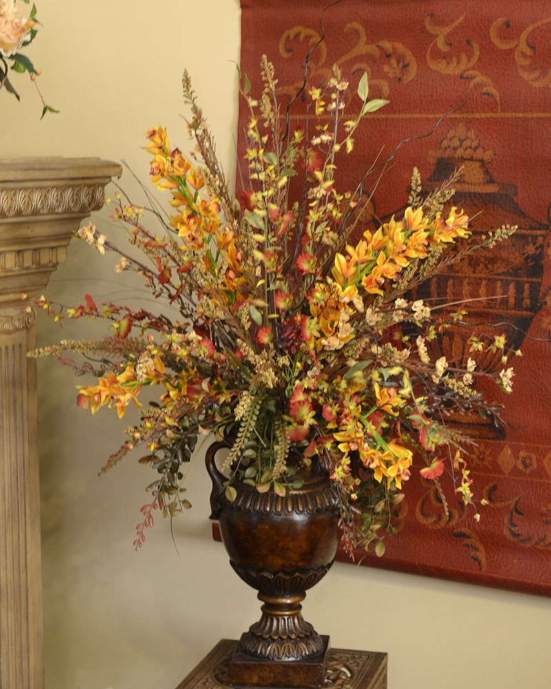 Quality silk flower arrangements