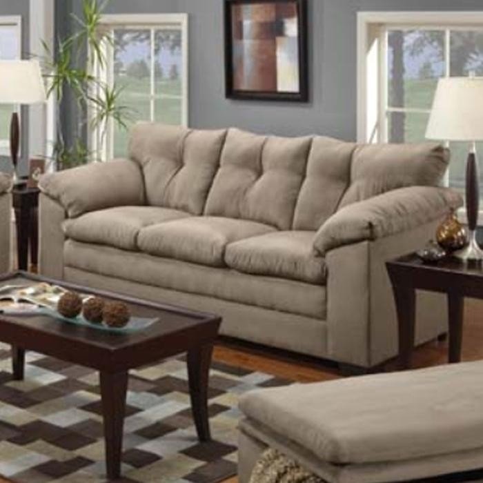 Simmons microfiber sofa 11