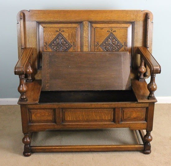 Antique storage benches 3