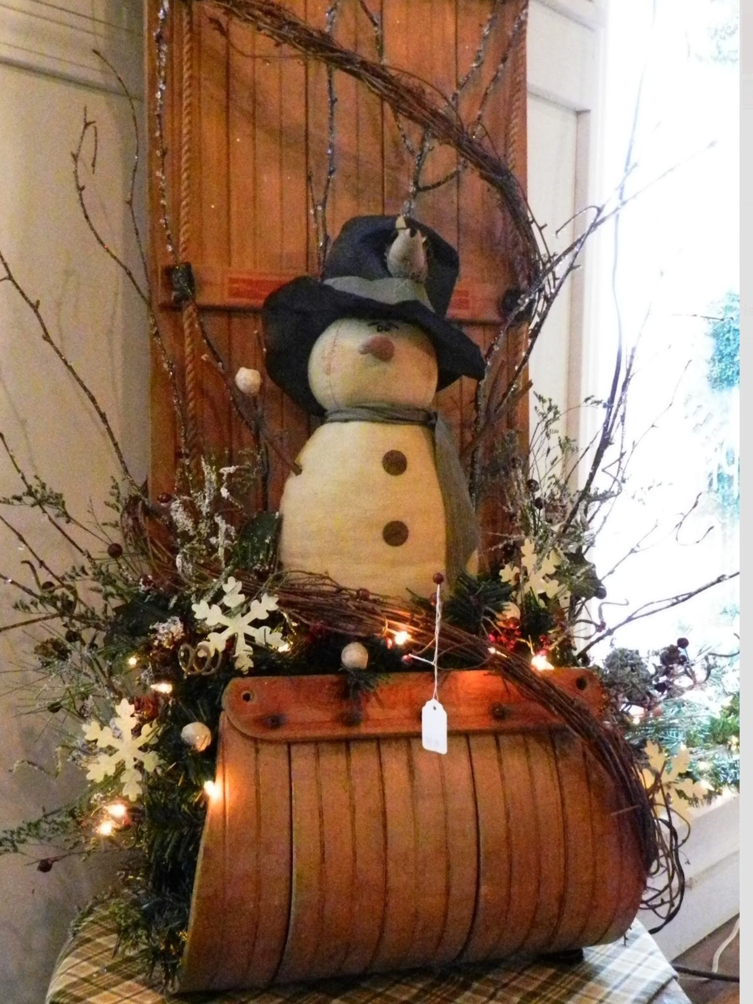 Decorative sleds