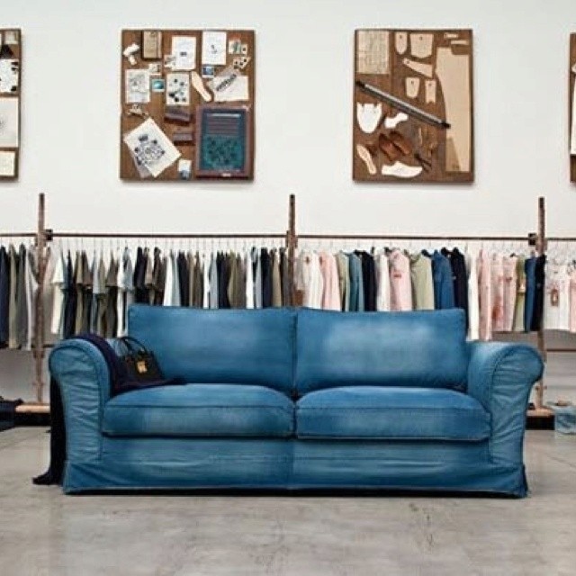 Denim living room furniture 2