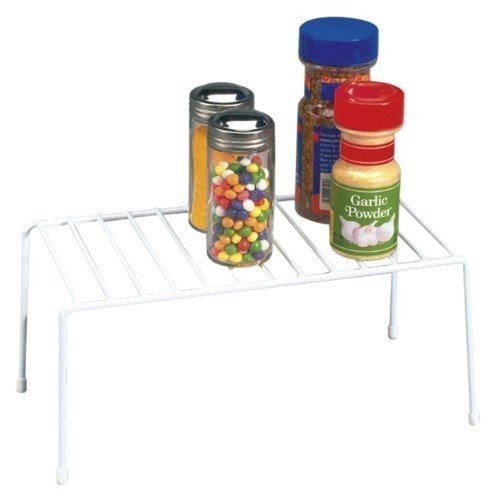 Kitchen Counter and Cabinet Shelf, White(16.3/4"length X 8.1/4"width X 6"hight)