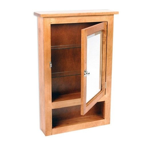 Maple primitive surface mount medicine cabinet 189 99