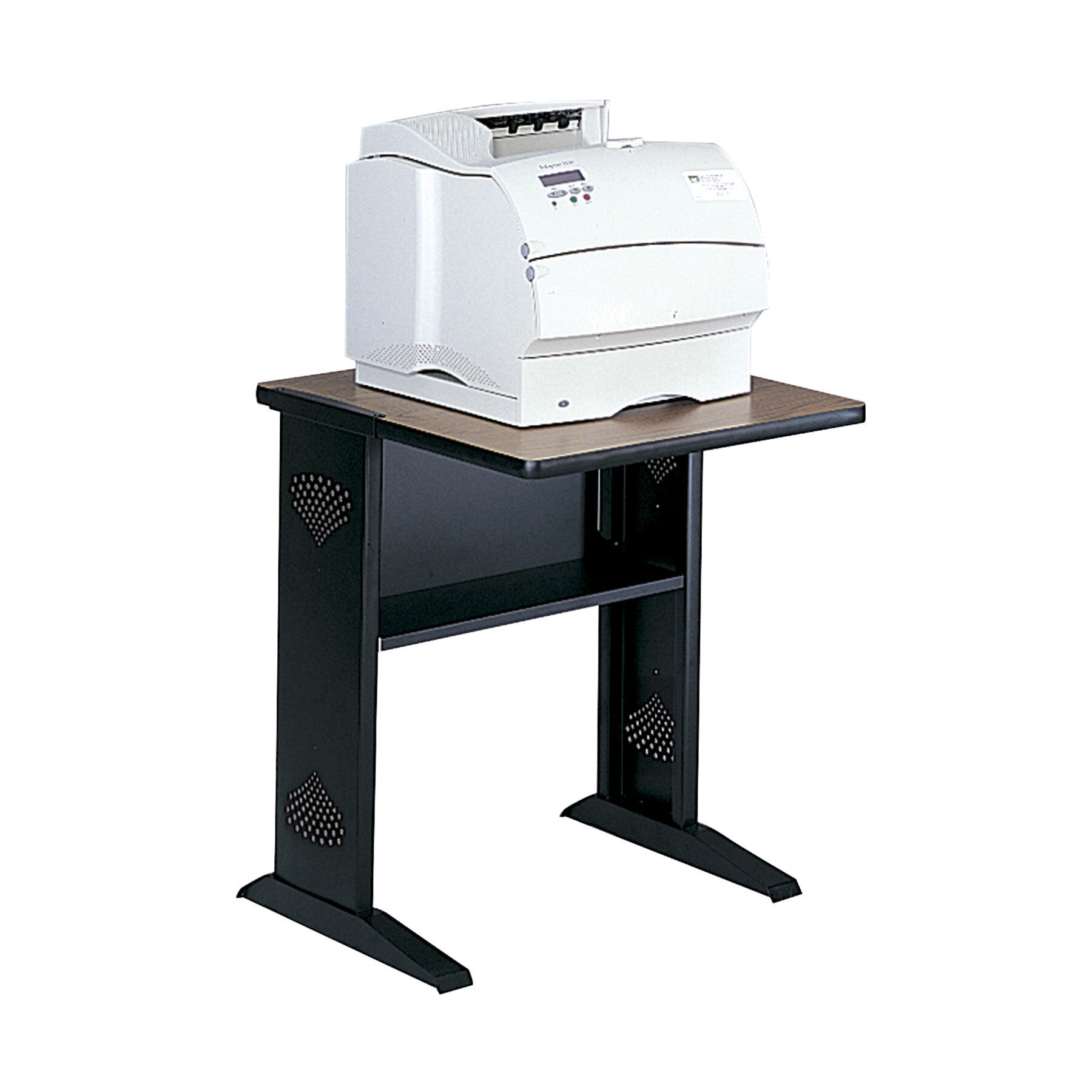 Oak monitor riser