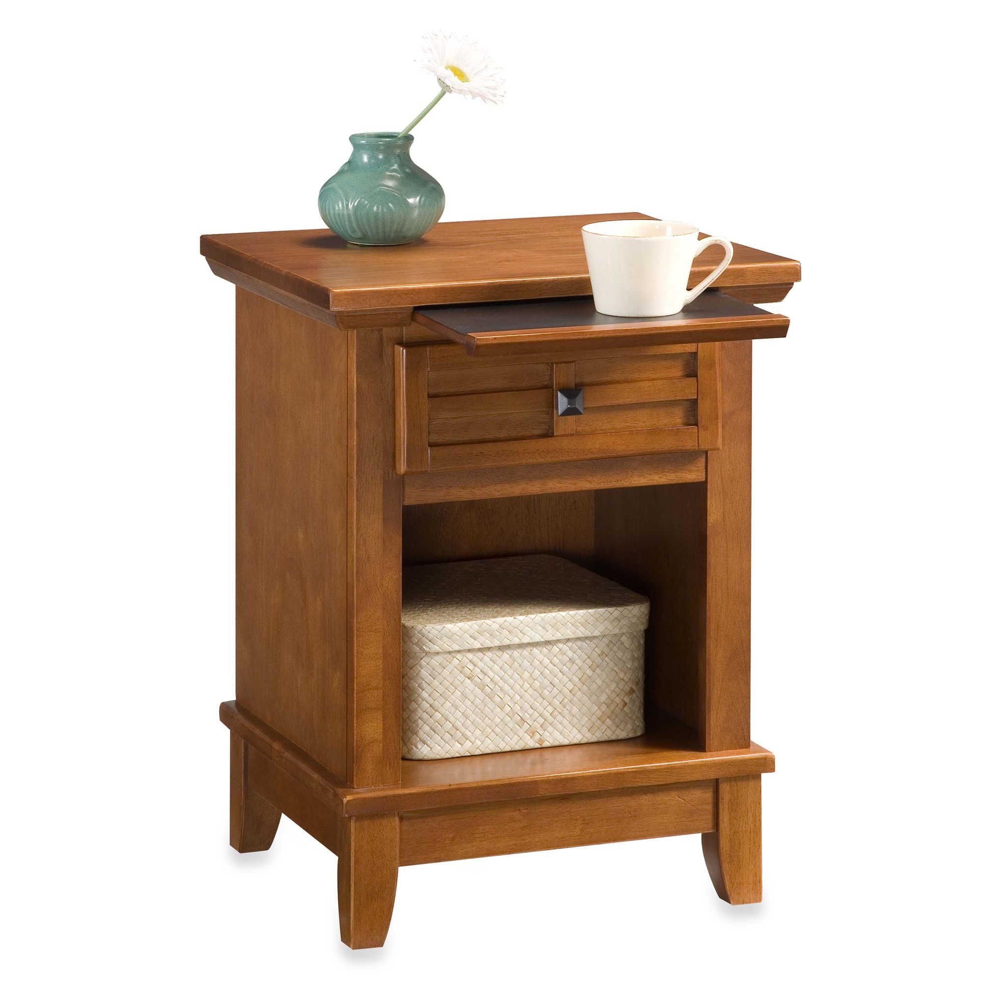 Oak printer stand 1