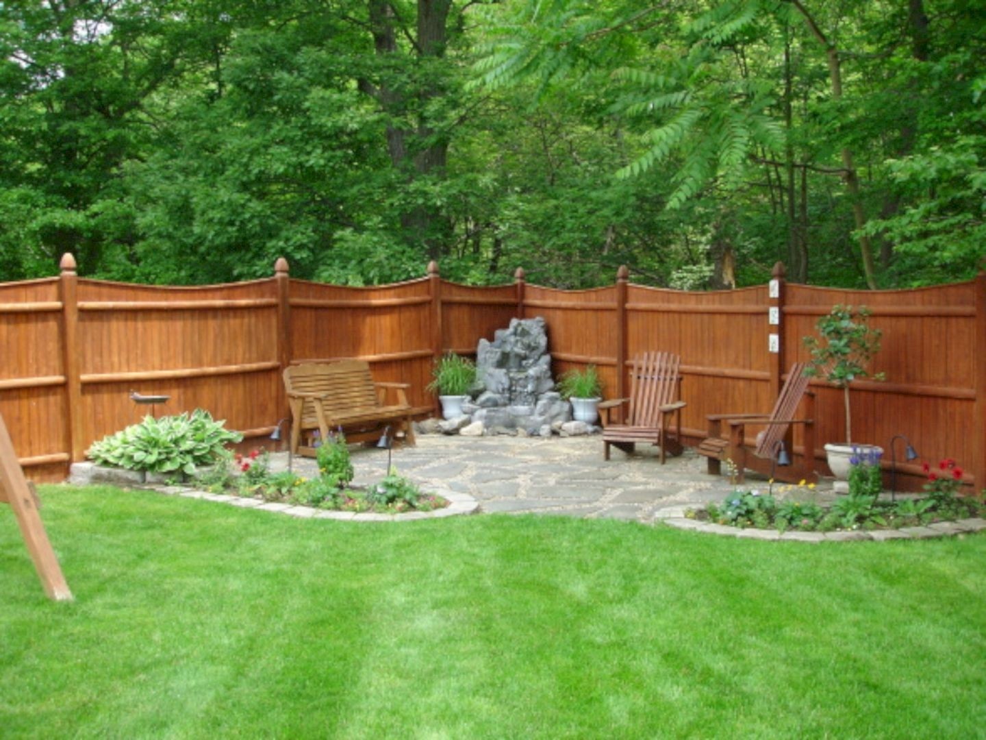 Outdoor corner fountains 7