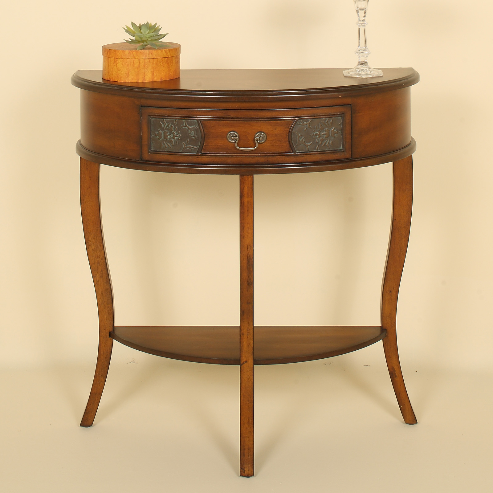 Round sofa table
