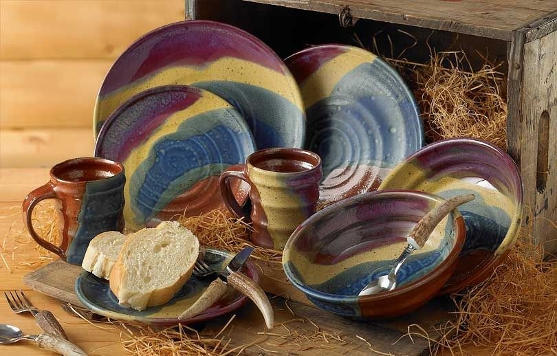 Rustic pottery