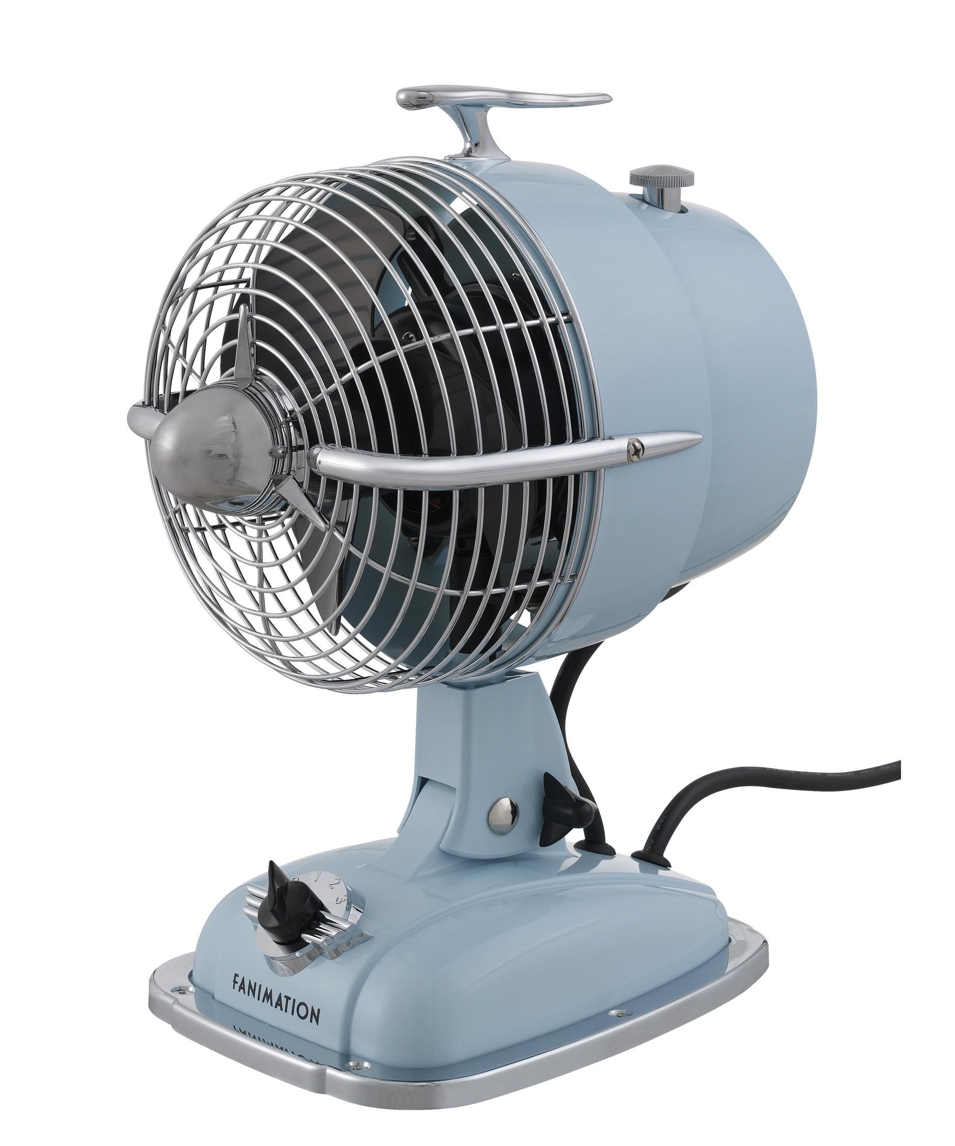 Vintage oscillating fan