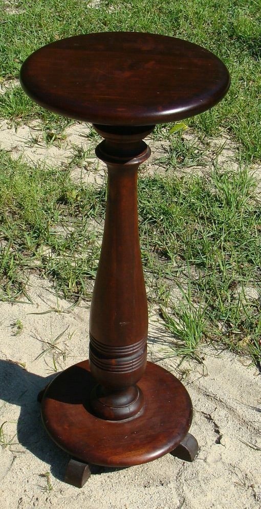 Vintage wooden plant stand