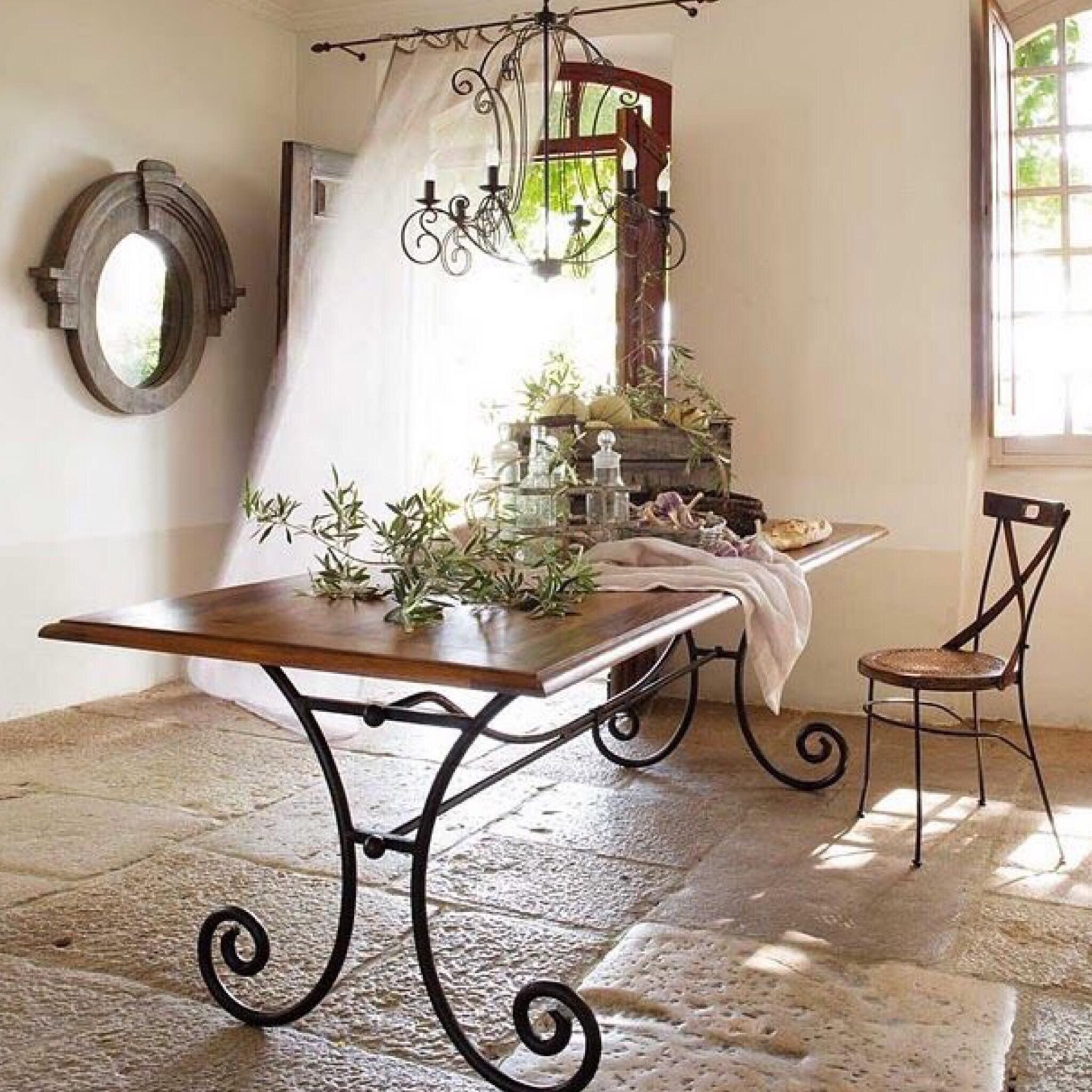 Wrought iron kitchen