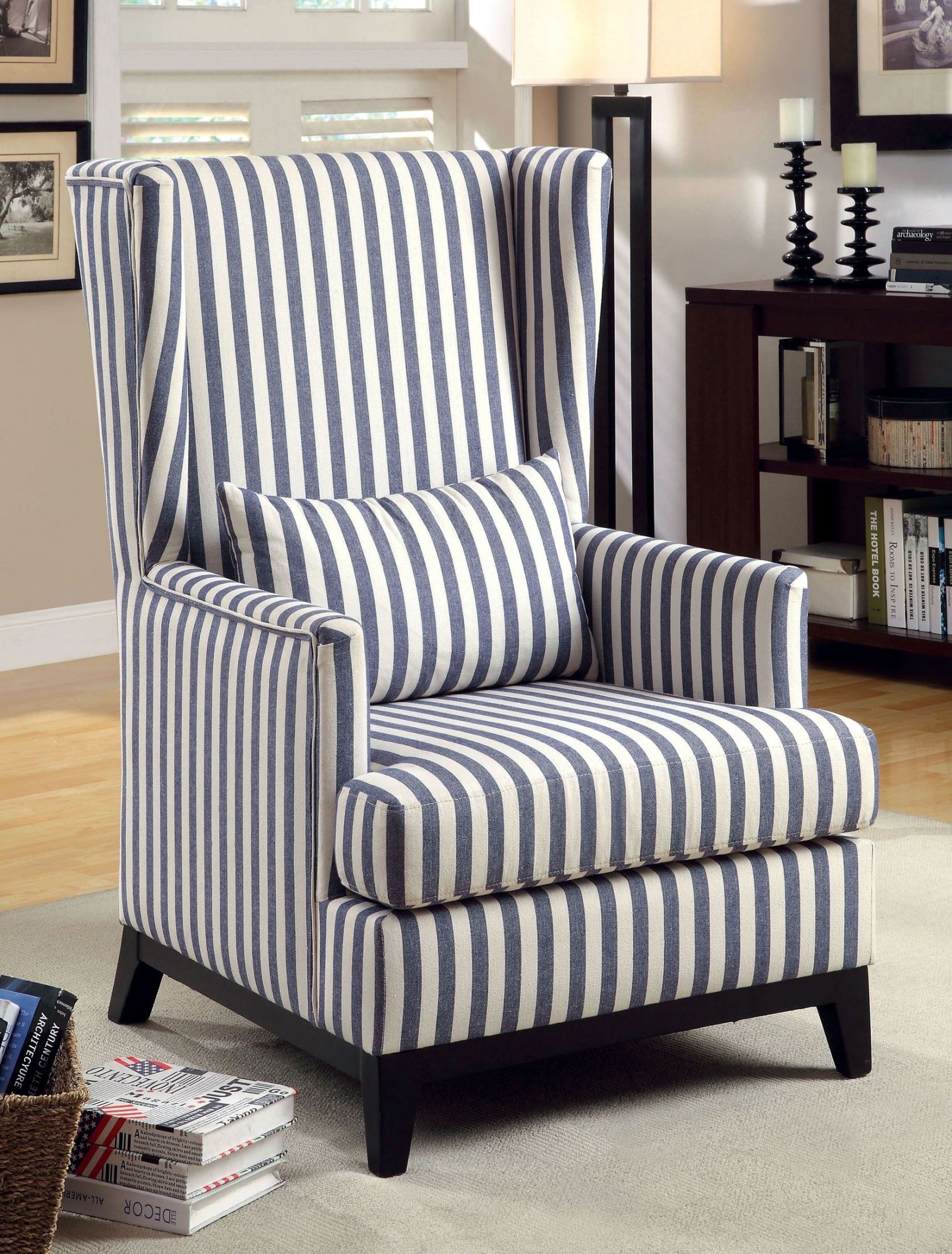 Amory High Back Arm Chair