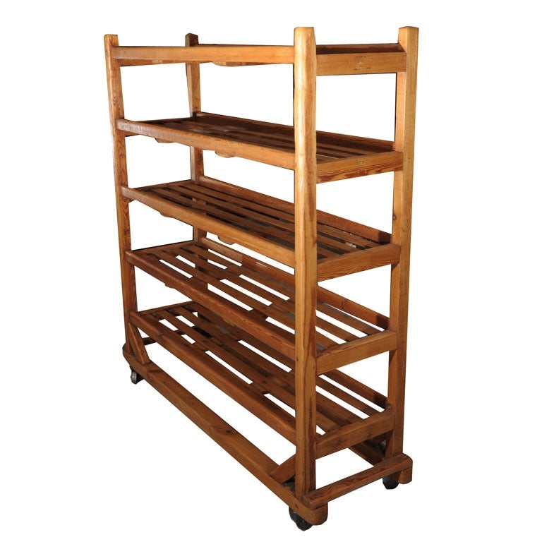 Bakers rack wood