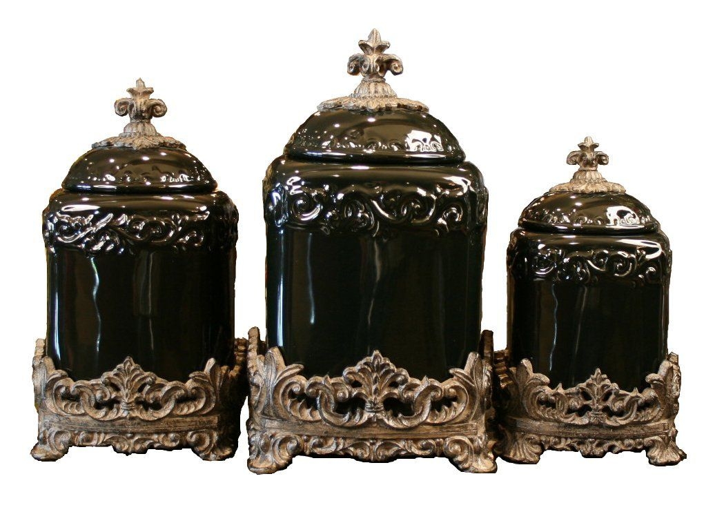 Bear kitchen canisters