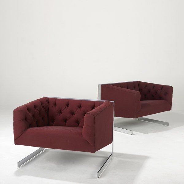 Burgundy chaise lounge 28