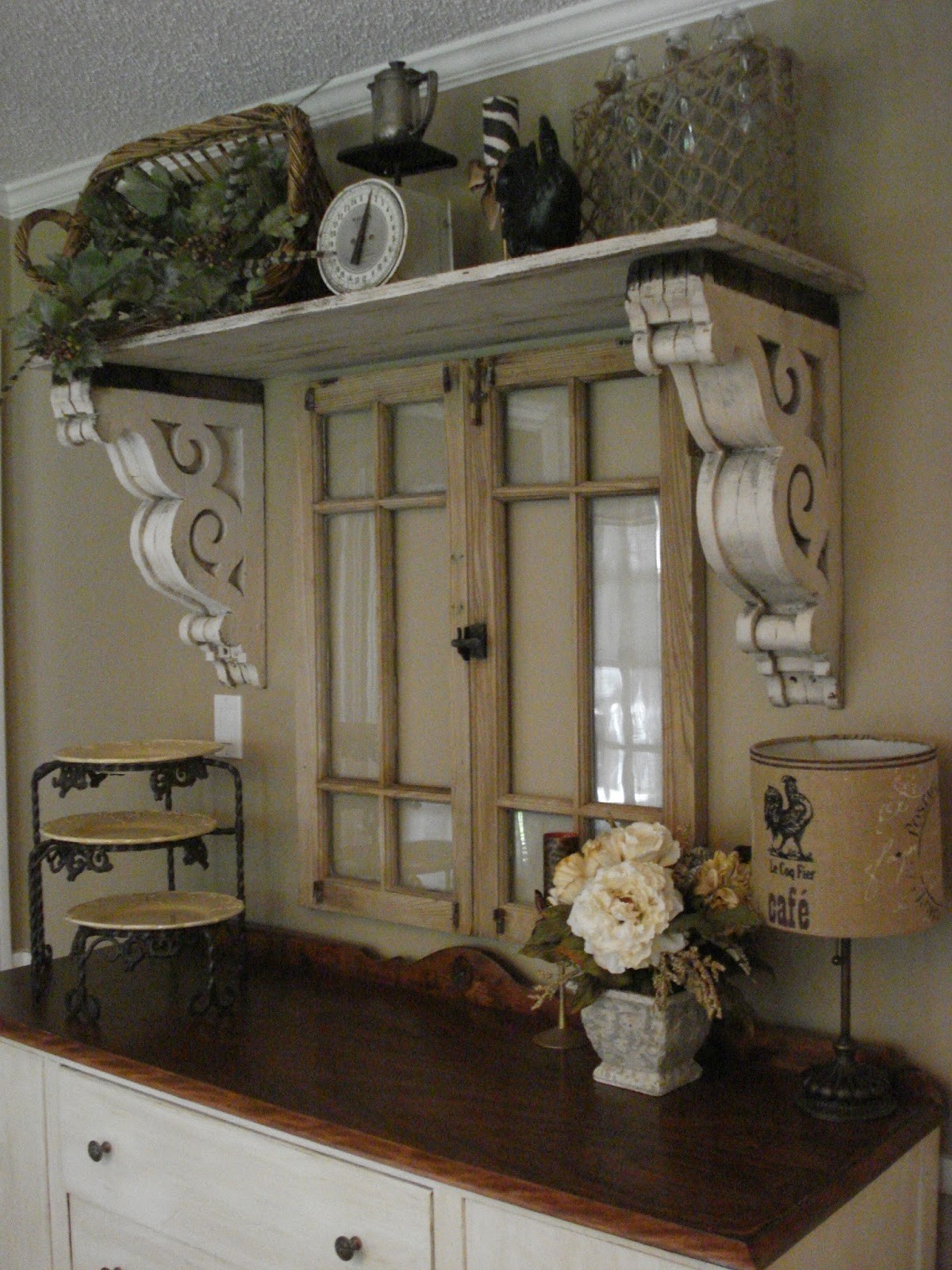 Corbel wall shelf 1