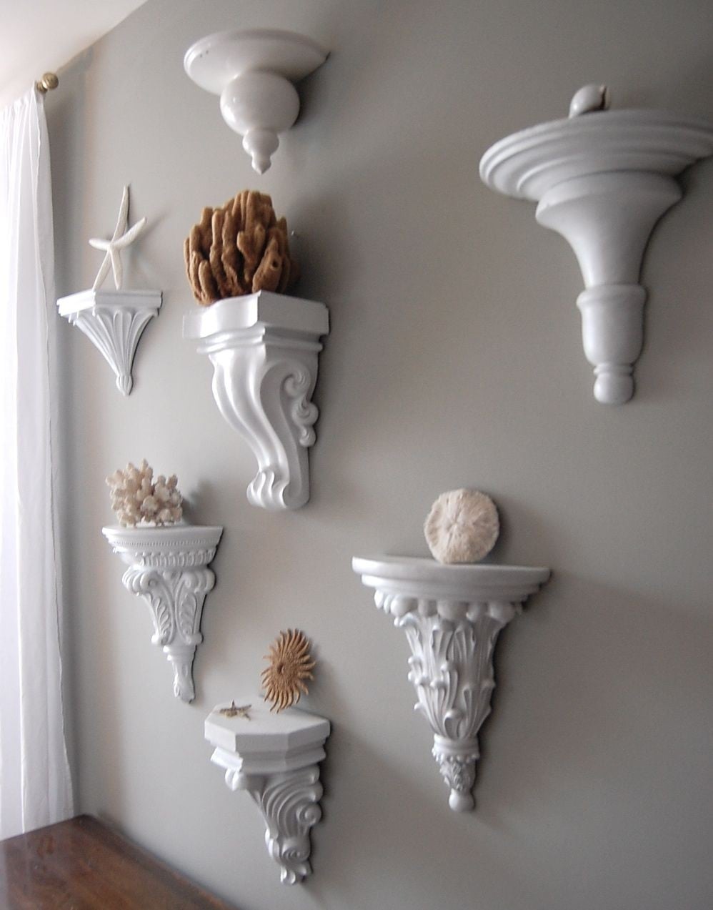 Corbel wall shelf 2