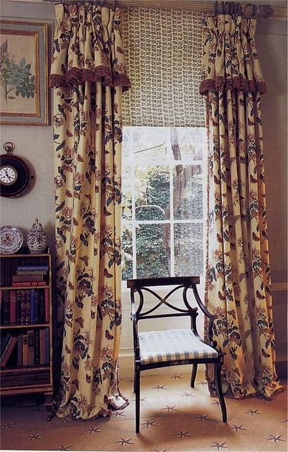 Drapes with attached valance 6