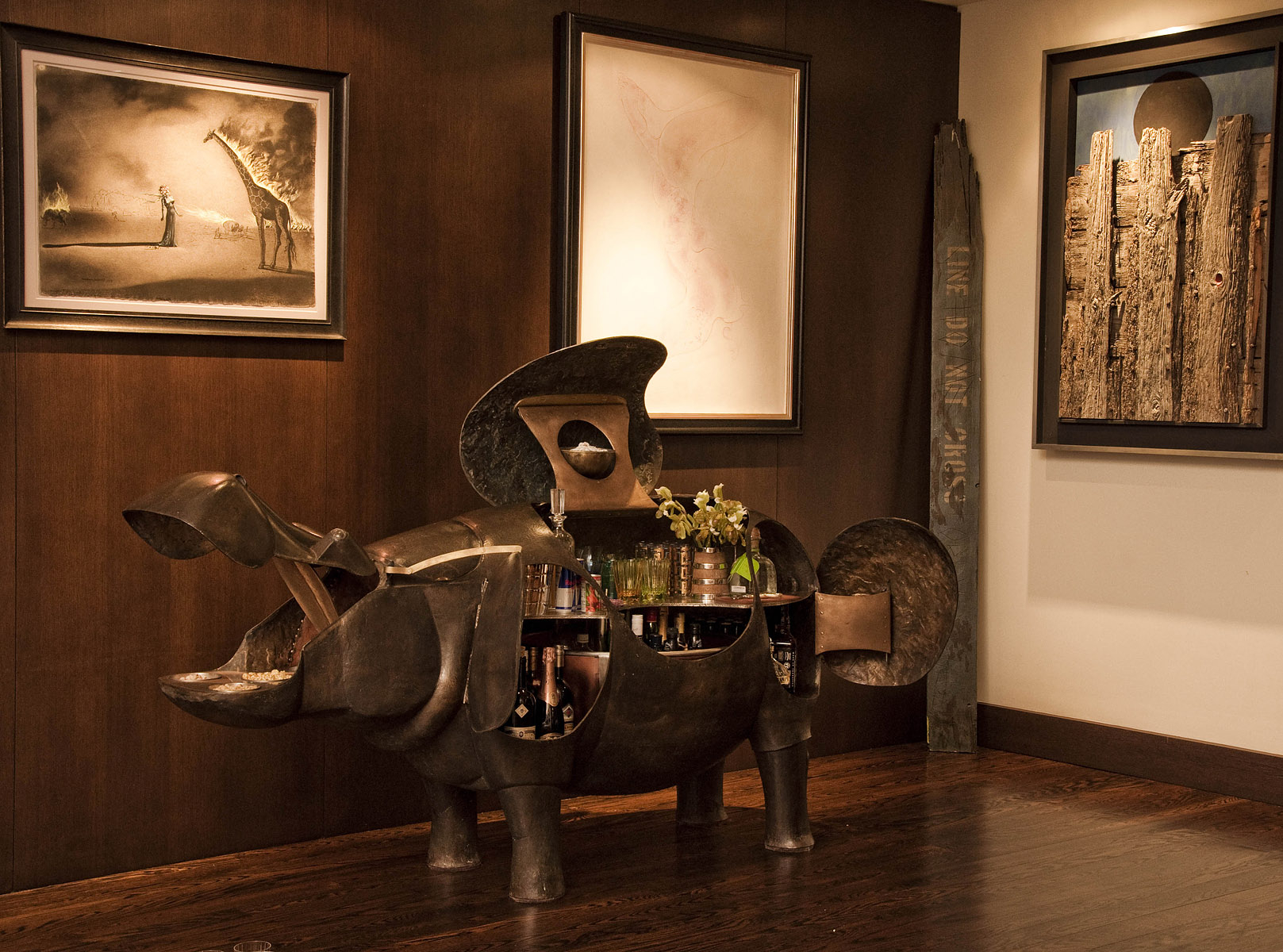 Drink cabinet bar