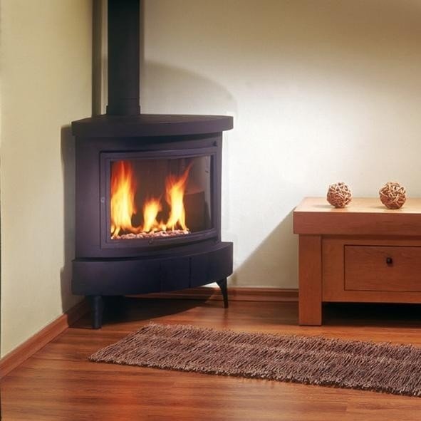 Gas corner fireplace 5