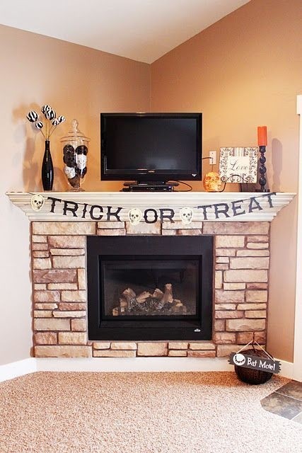 Gas corner fireplace 7
