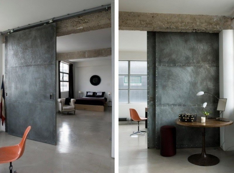 Hanging room divider