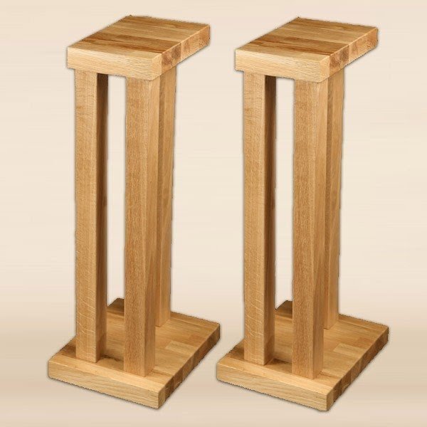 Hardwood speaker stands 6