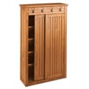 Hidden shoe rack