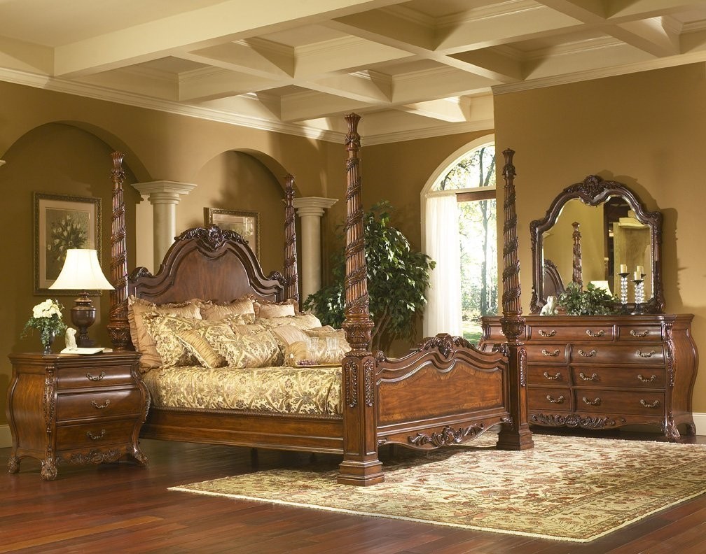 Information and delivery king george bedroom furniture set collection