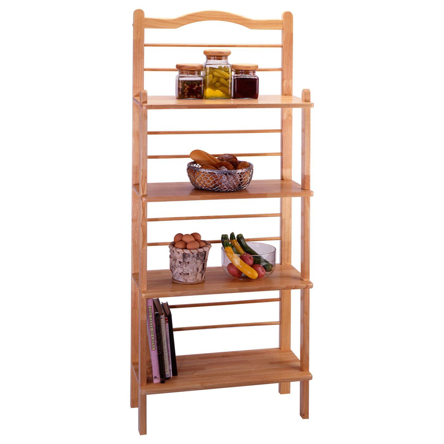 Kitchen Wooden Baker's Rack