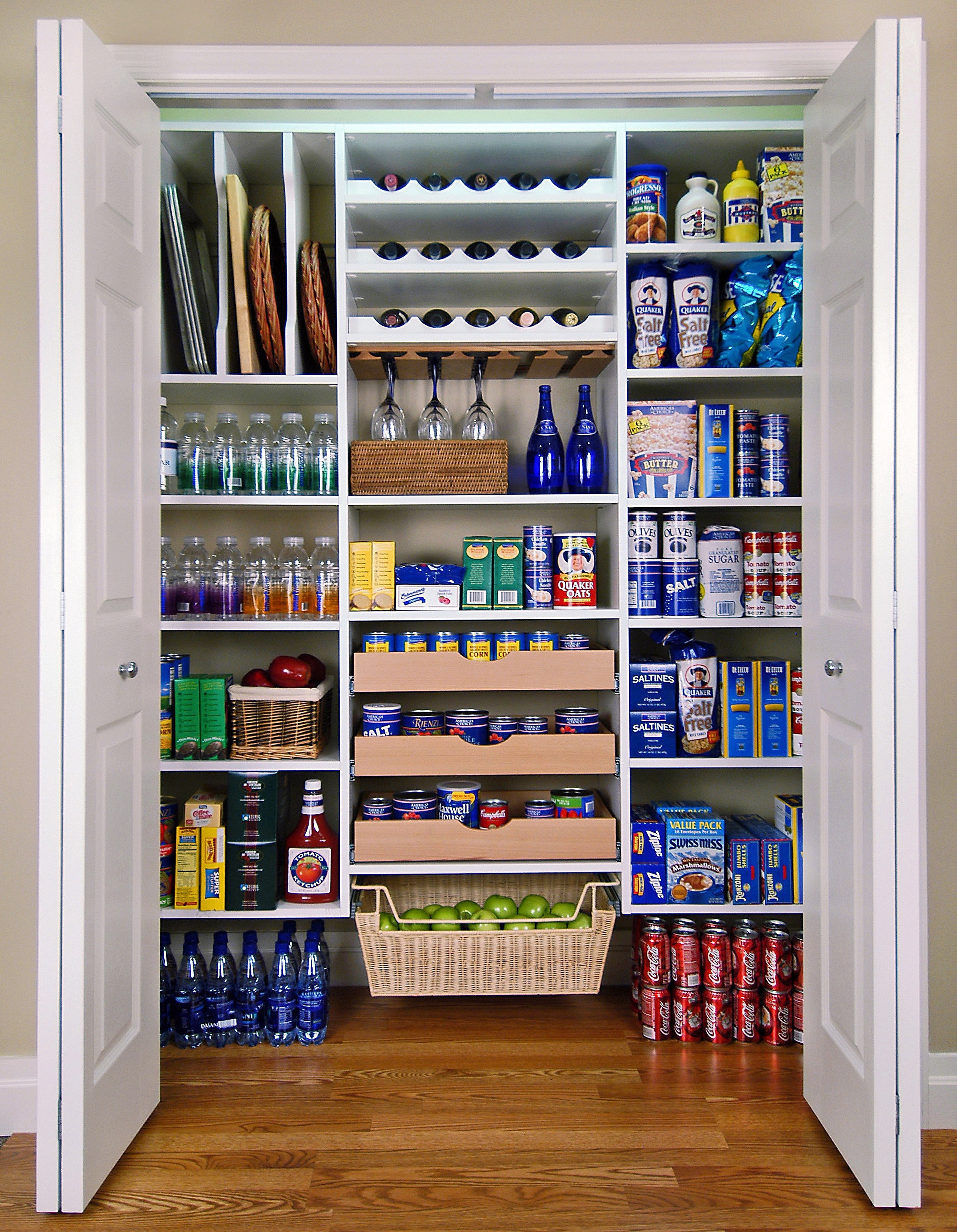 Pantry shelving diy