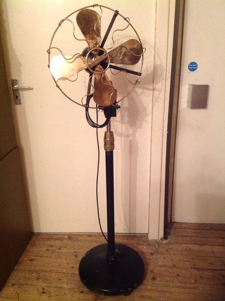 Antique electric pedestal fan marelli pre1954 vietnam