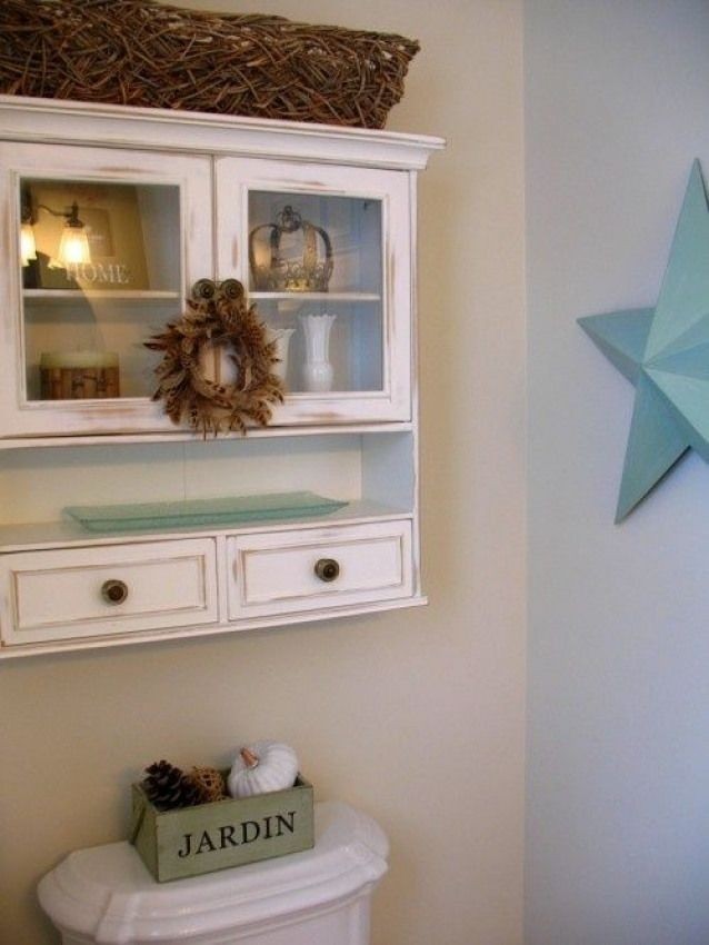 Bathroom Shelves Above Toilet