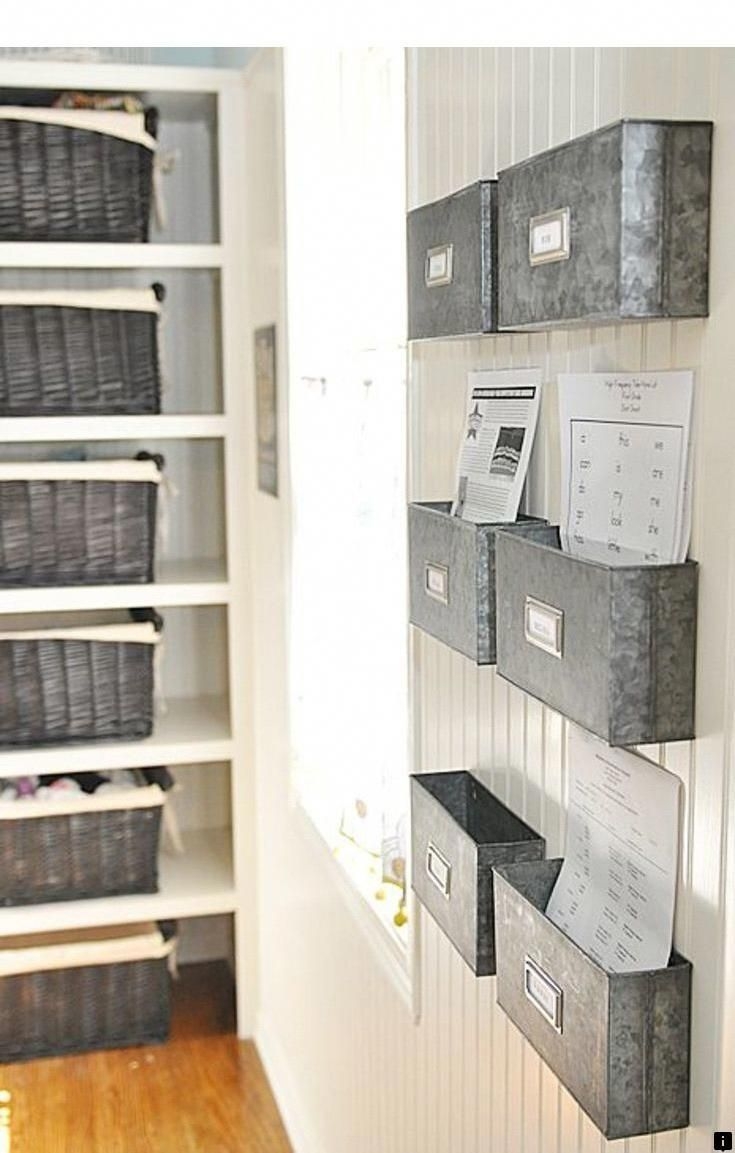 Decorative metal storage bins 1